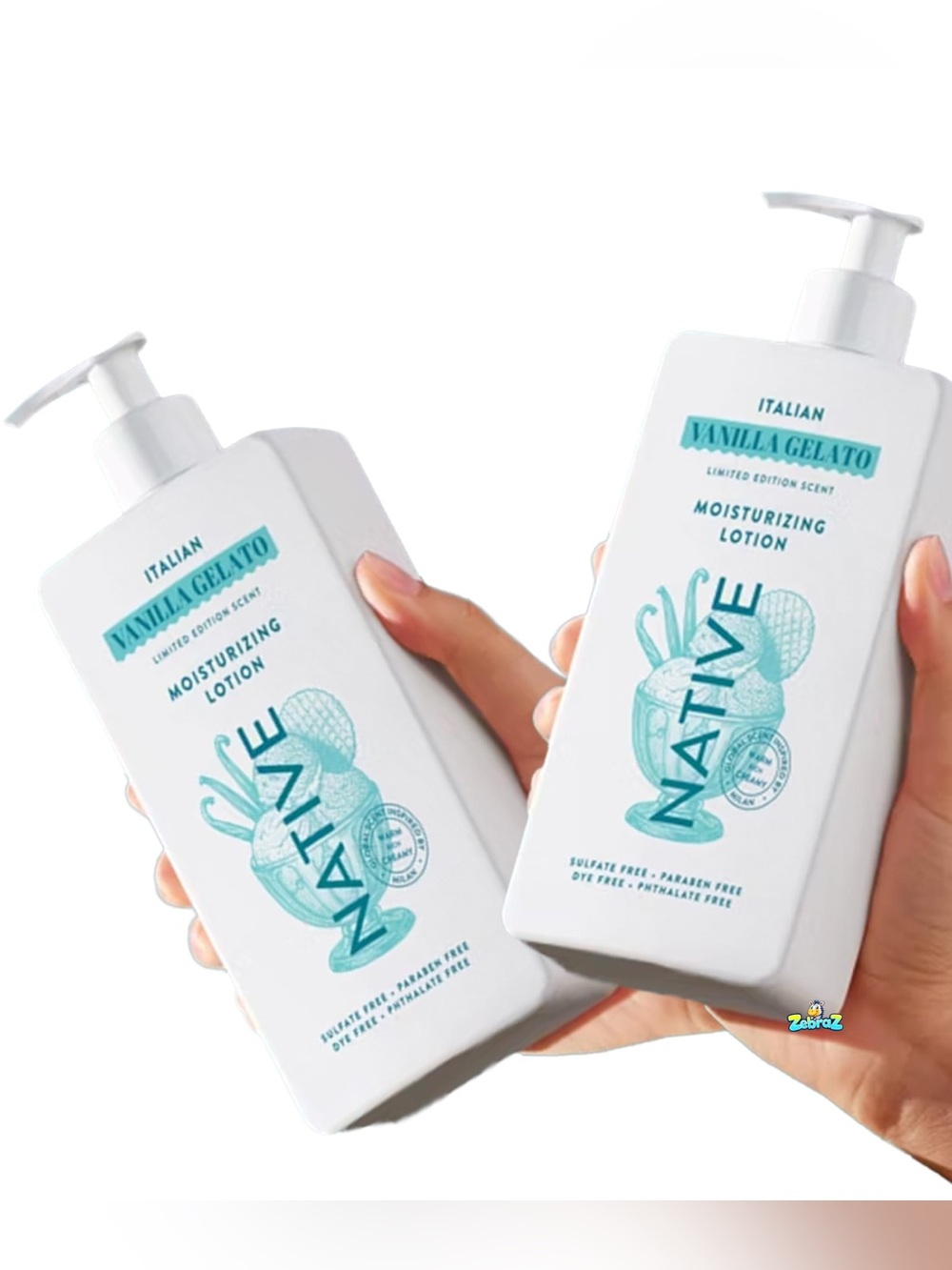 Native Limited Edition Italian Vanilla Gelato Body Lotion •2 Pack•